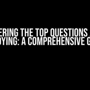 Answering the Top Questions about Studying: A Comprehensive Guide