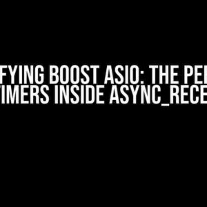 Demystifying Boost ASIO: The Perplexing Case of Timers Inside Async_Receive_From