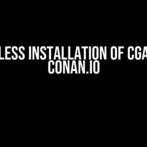 Effortless Installation of CGAL using Conan.io